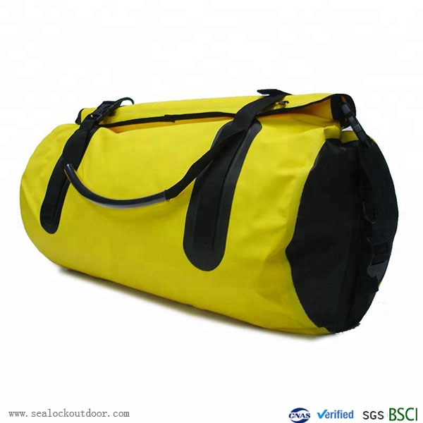 Kuning Tahan air Ransel Tas Dengan PVC500D