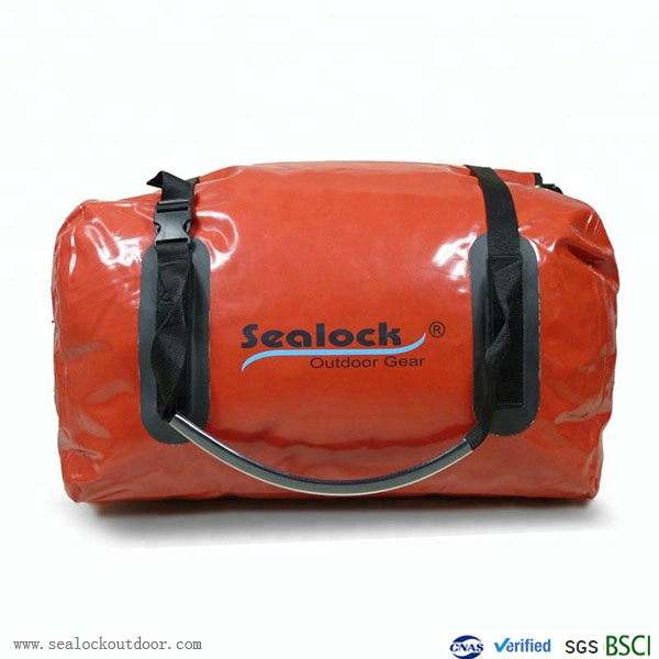 80 Liter Tahan air Ransel Tas Dengan Merah Pvc