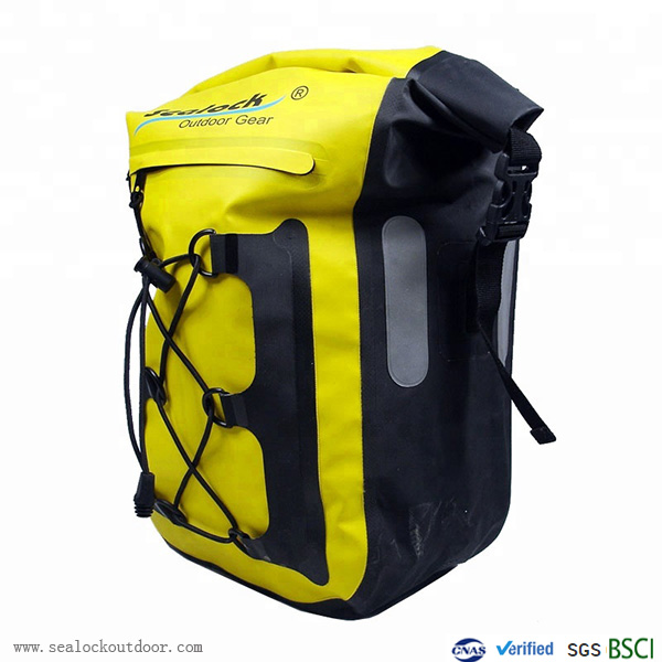 Tahan air Sepeda Ransel Dengan Kuning 25 Liter