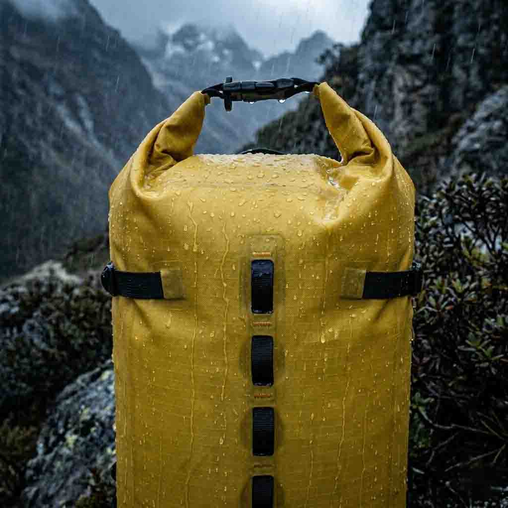 Terperangkap dalam Hujan Gunung? Bagaimana Ransel Roll-Top Menghentikan Intrusi Air