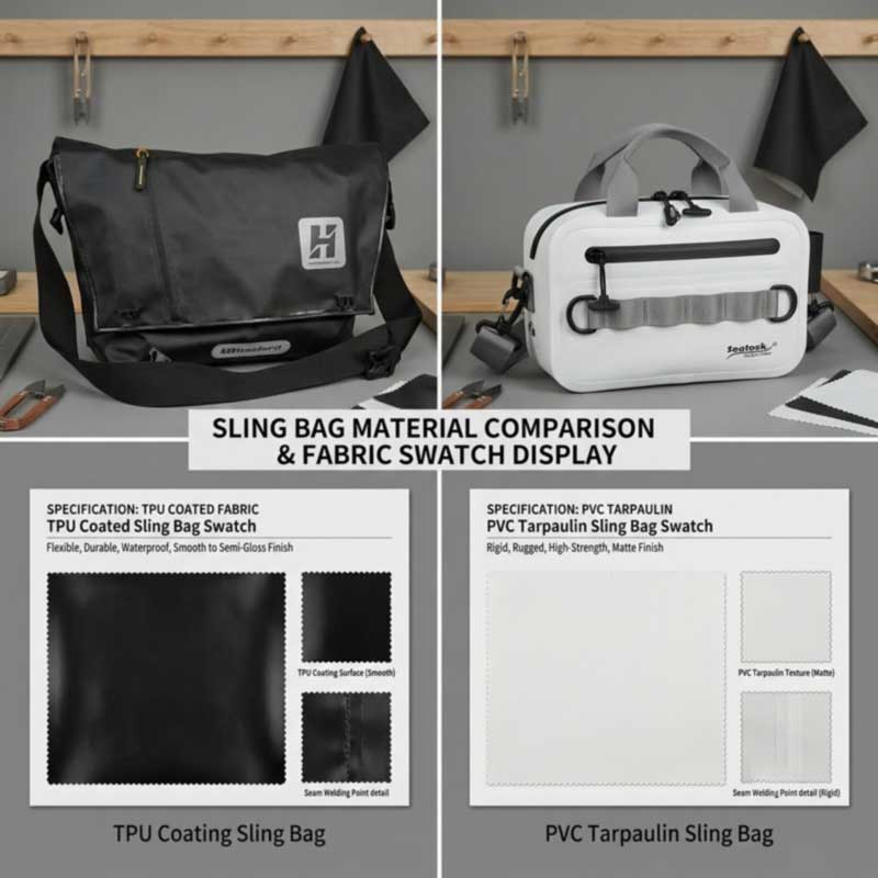 Panduan Perbandingan Bahan Tas Selempang Tahan Air
